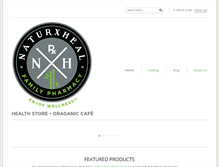 Tablet Screenshot of naturxheal.com